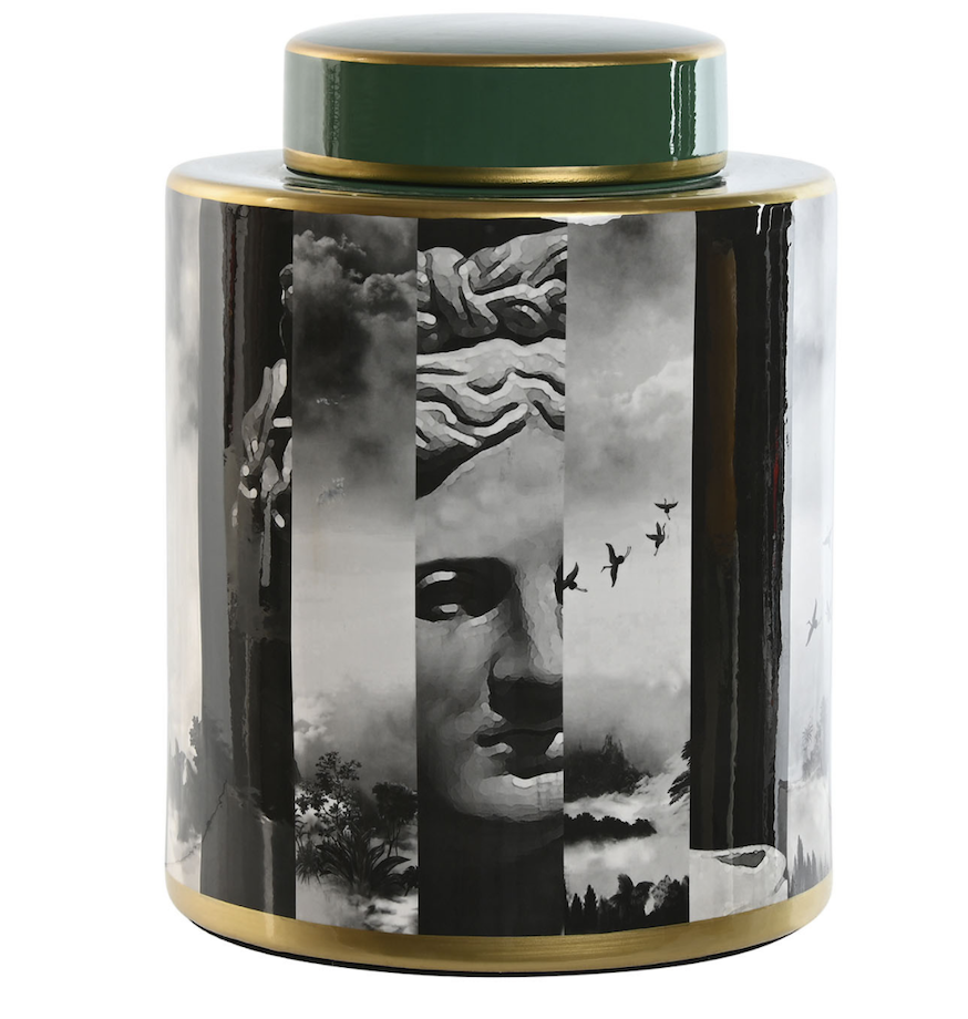 TIBOR PORCELANA VERDE