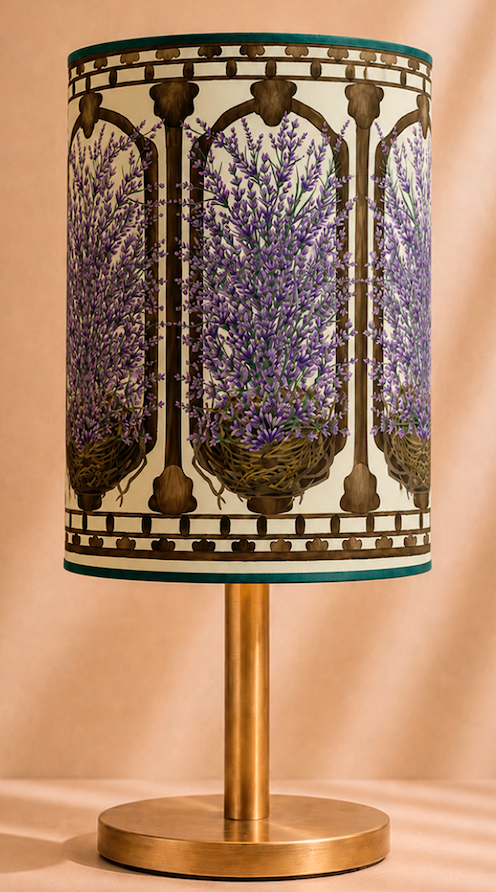 PANTALLA REJA LAVANDA