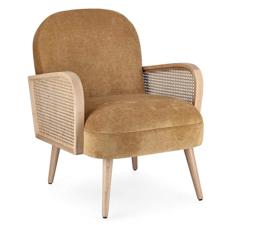 SILLÓN DALIDA MOSTAZA