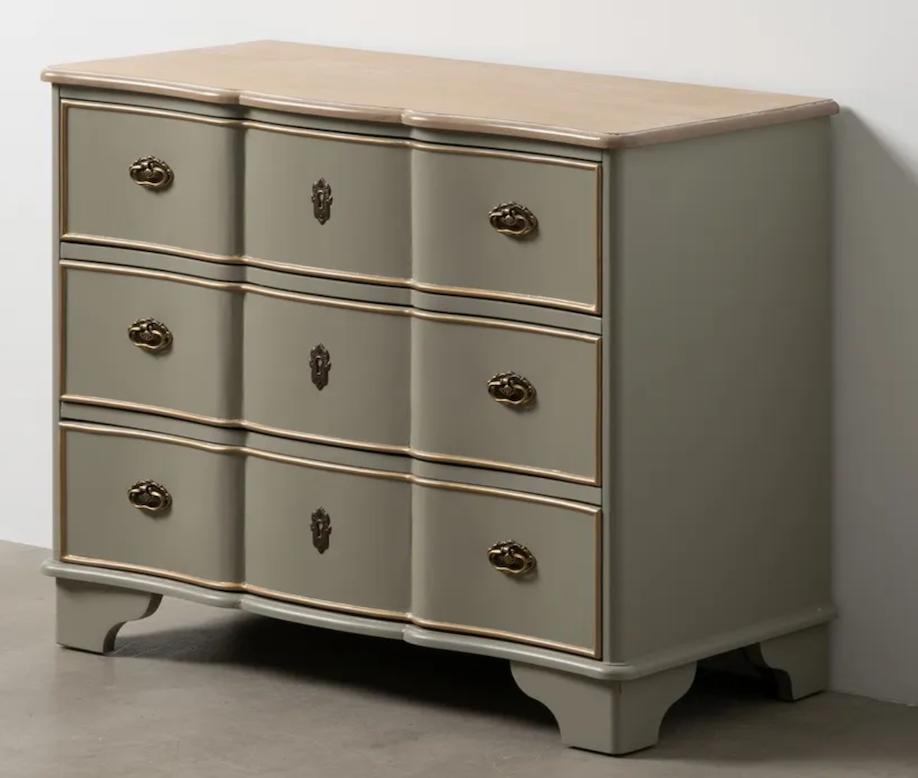 CÓMODA TAUPE MADERA
