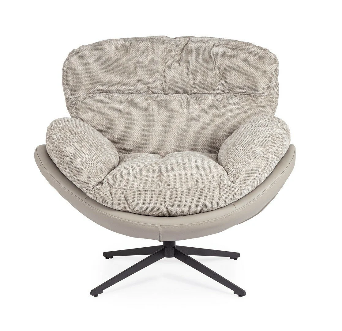 bizzotto SILLÓN ADINDA HIELO/CUERO