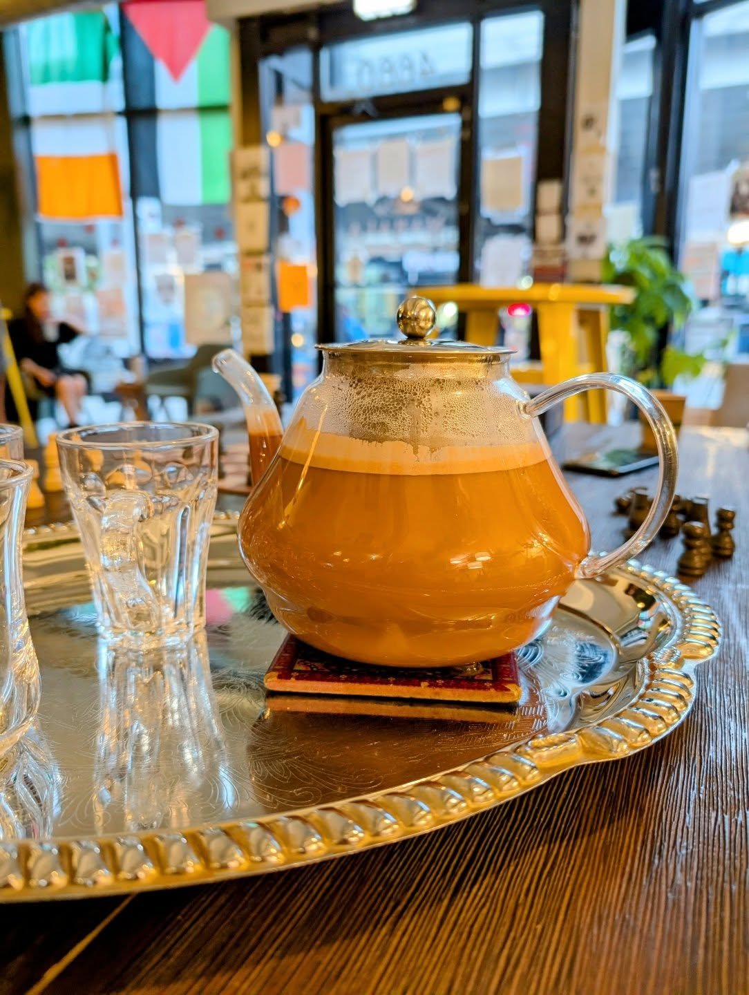 Fun fact: every night after 7pm you can get a pot of chai for 20% off!
Stop by tonight for game night and split a pot of oat chai with friends over a game of uno-- open til 11 tonight!