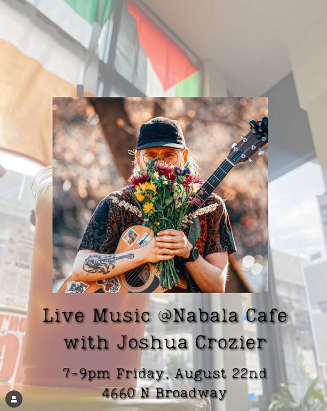 Live Music w/Joshua Crozier