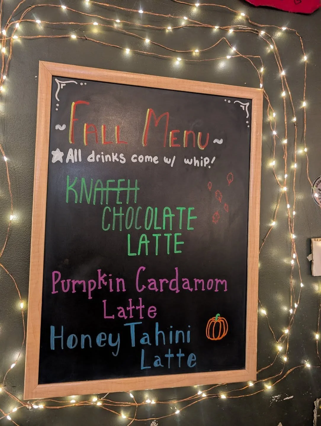 No images needed... Our fall menu is built to get you through the season, one cup at a time

Come by this week and try them all!