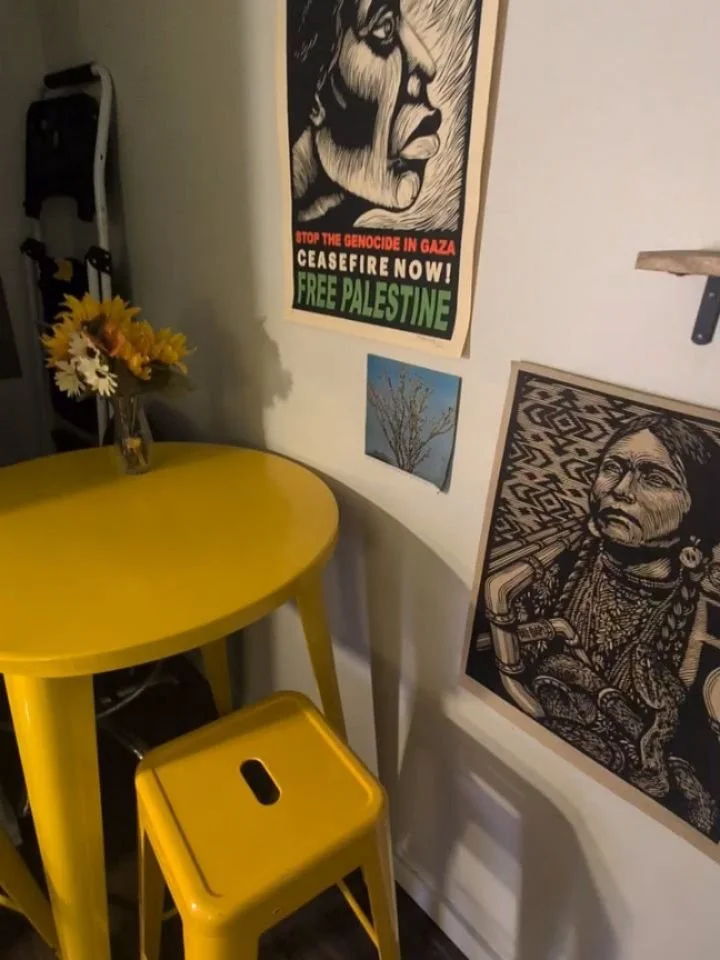 Check out our new library in the back of the cafe. Its the perfect cozy space to grab a moment of peace during a busy day, or to find a place to get away during one of our events