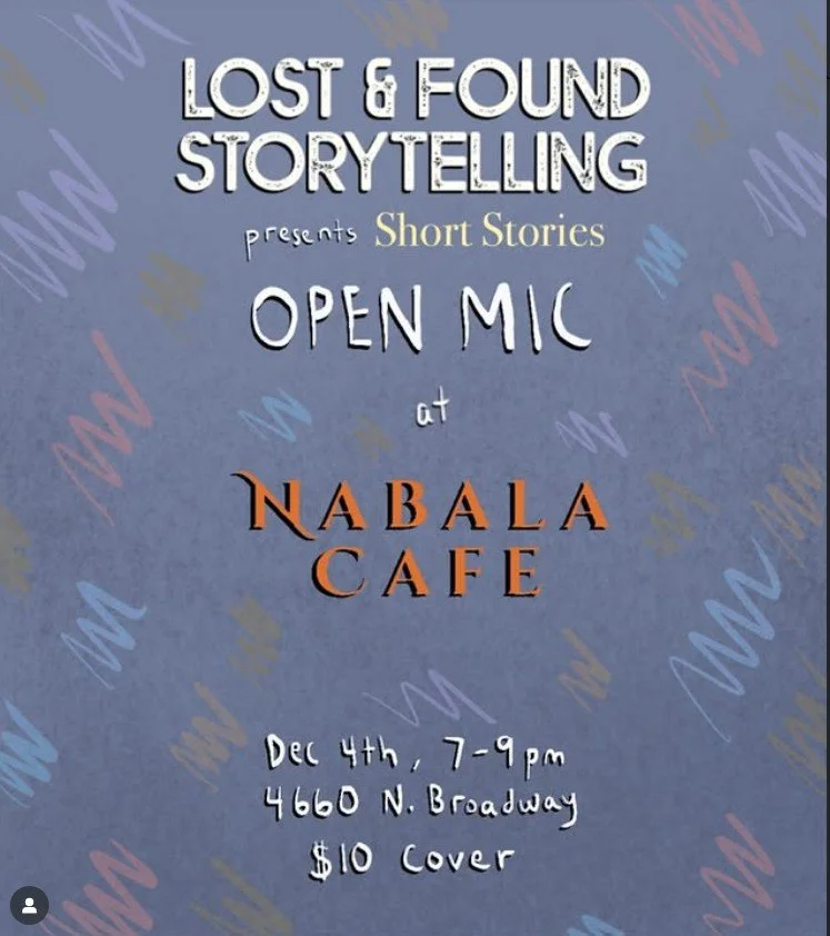 Lost &amp; Found Storytelling Open Mic