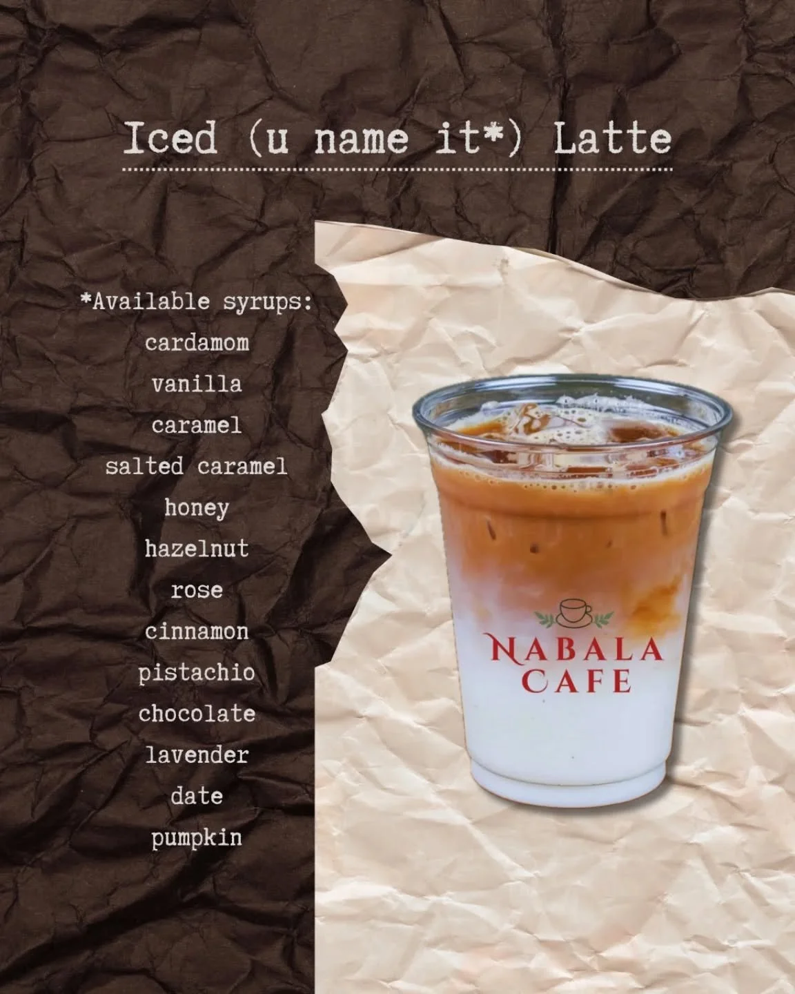 🚨🚨🚨 FREE SYRUP FRIDAYS 🚨🚨🚨

Fridays until 3pm come get syrup in any drink for free! You name it we got it.

Come by today and treat yourself to any of our delicious house made syrups in your latte.