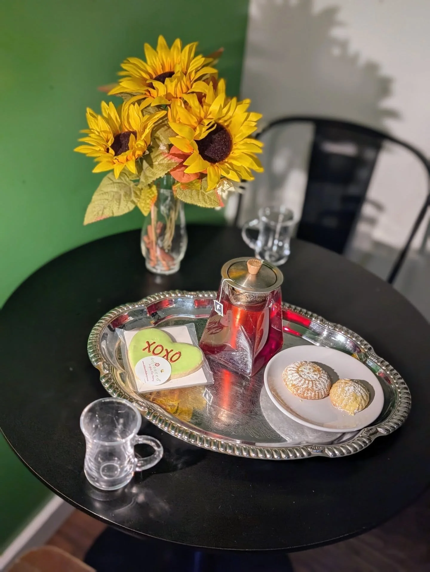 Nabala Cafe is for lovers 🥰

Come treat your special someone to a pot of our Valentine's special spiced Hibiscus tea. Only available for a limited time!

Plus pick up a conversation heart cookie from @deflouredbakery or any of our other sweet treats