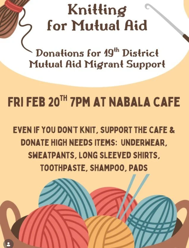 Knitting for Mutual AId