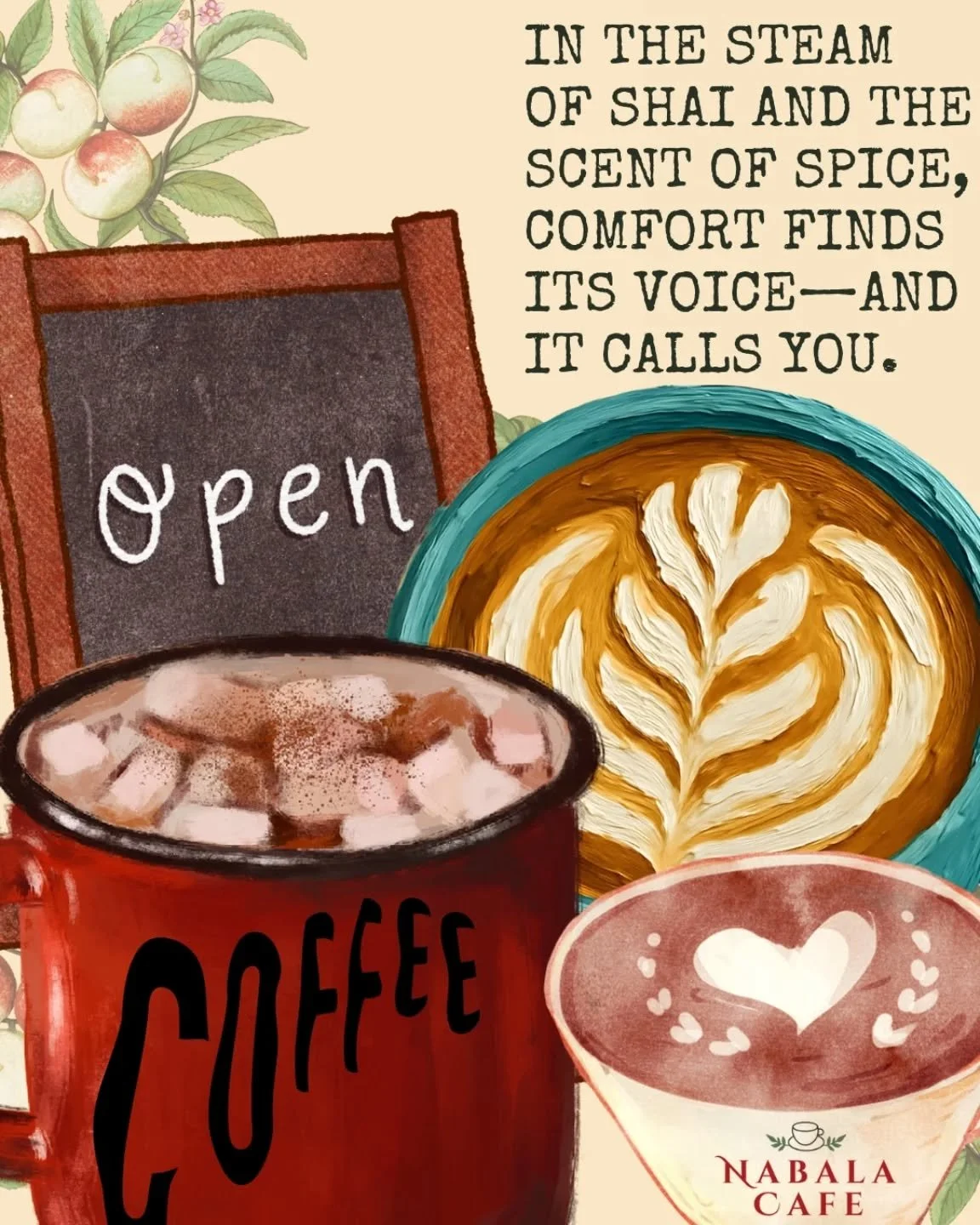 Come find some comfort with us this week, we're here for you