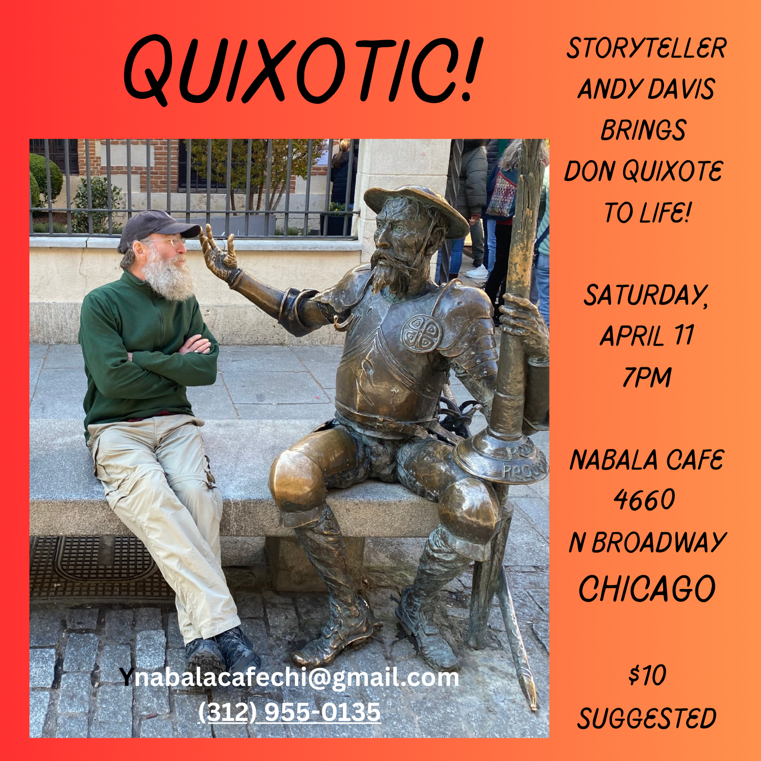 Quixotic! With Storyteller Andy Davis