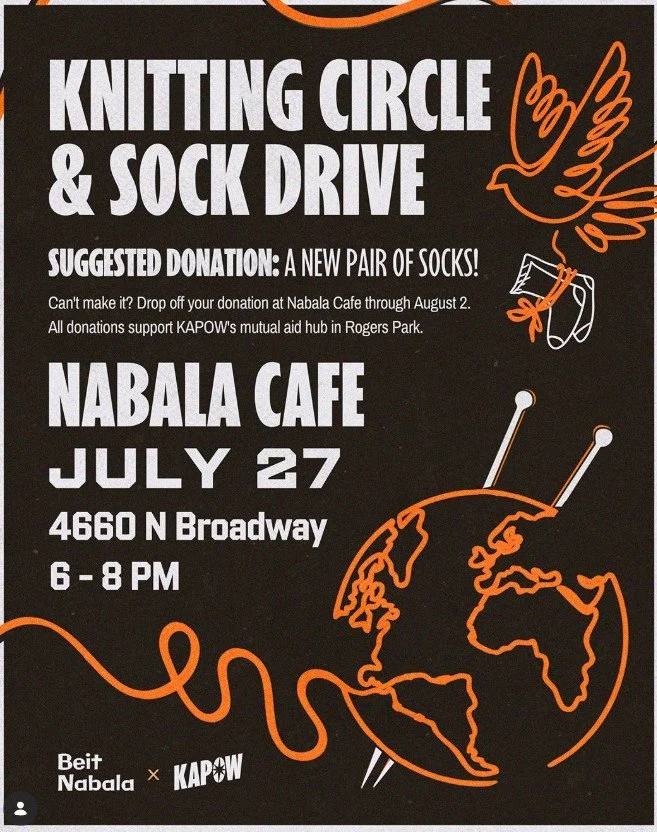 Knitting Circle &amp; Sock Drive