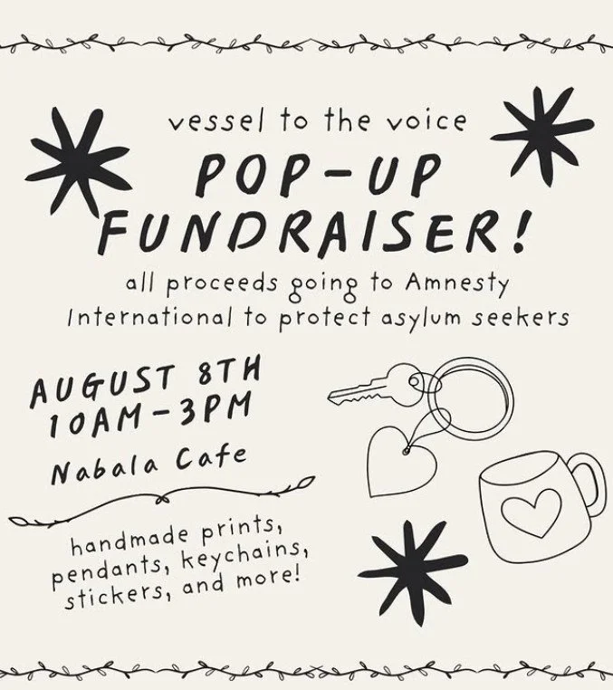 Vessel to the Voice Pop Up Fundraiser