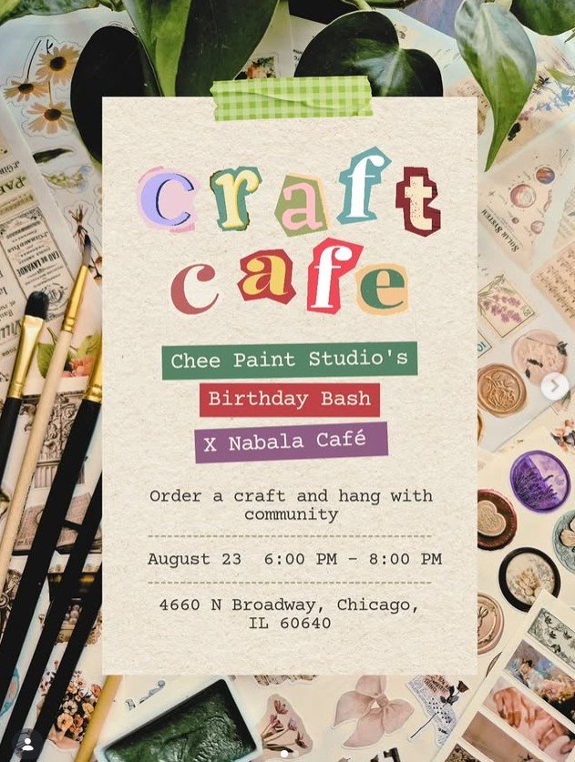Chee Paint Studio’s Craft Cafe