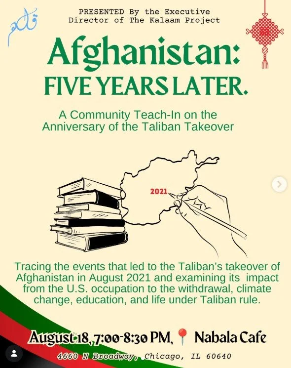 Afghanistan: 5 Years Later with The Kalaam Project