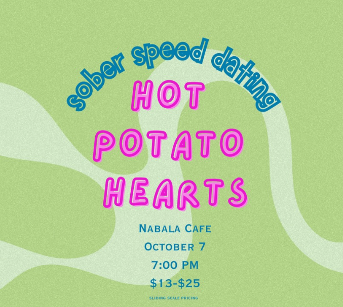 Hot Potato Hearts Sober Speed Dating