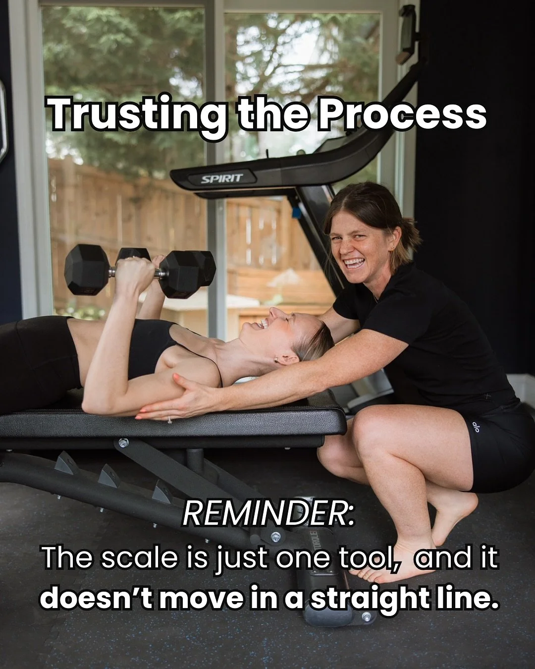 You&rsquo;re letting the scale mess with your head and it showssss. 

#nutritioncoach #weightloss #habits #personaltrainer #personaltraining #consistency