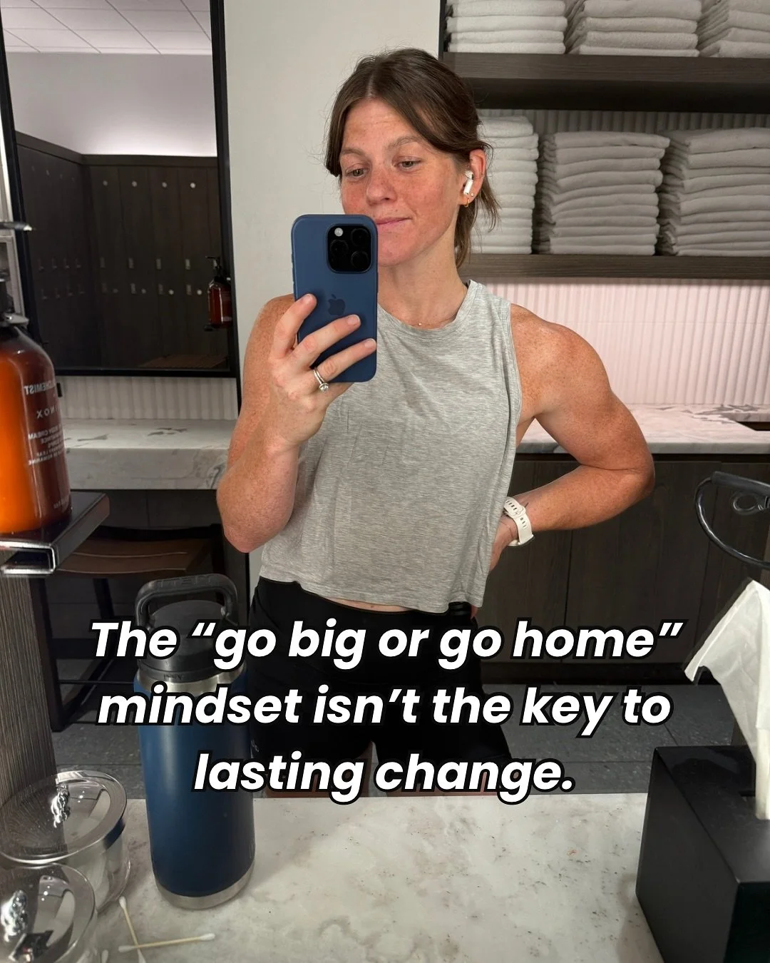 If you&rsquo;re constantly white-knuckling your way through meals, relying on willpower alone, and waiting for the finish line, you&rsquo;re not actually building the habits that will sustain you long-term. 

✨ That&rsquo;s why the weight (or the old