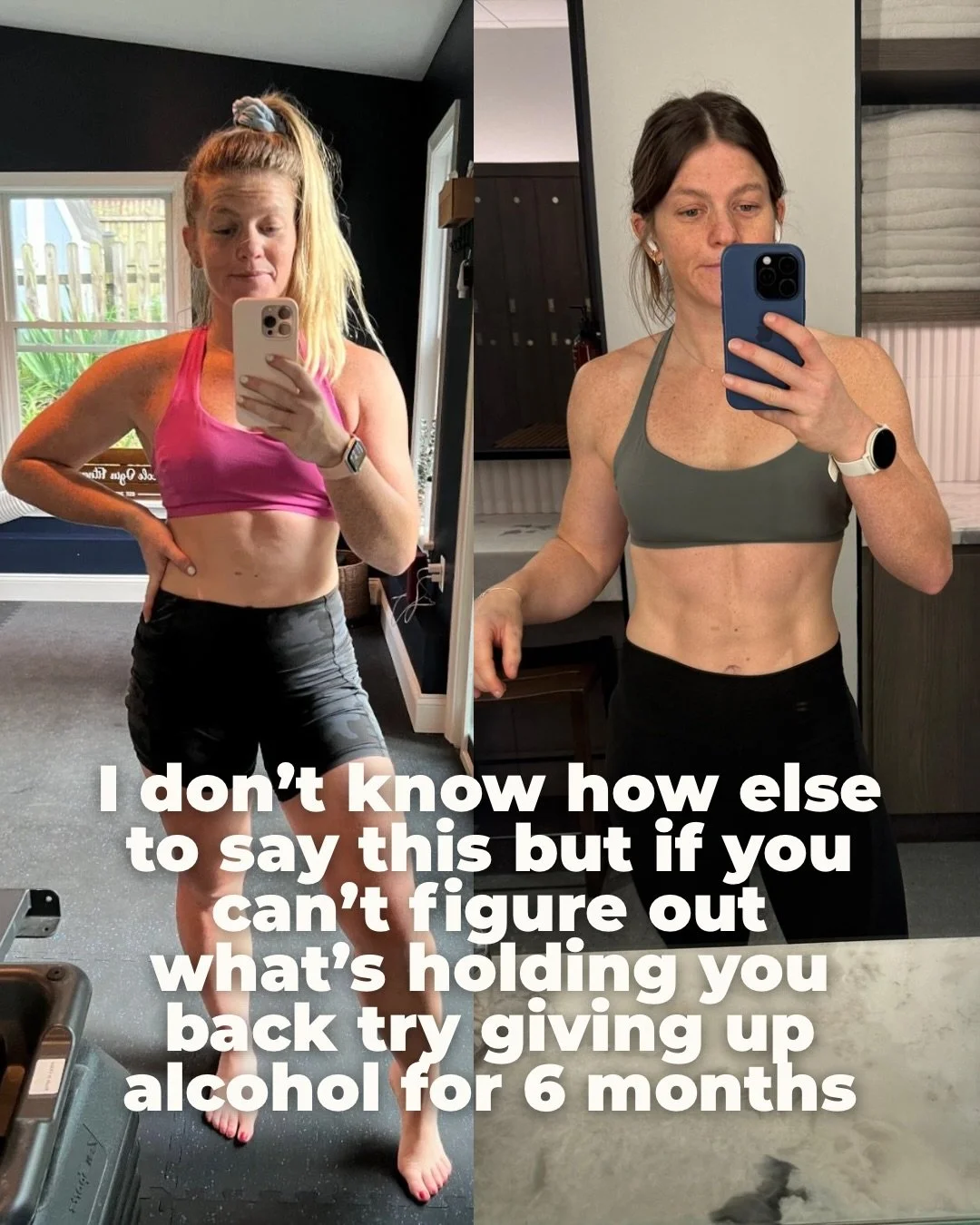 Don&rsquo;t kill the messenger 🤭 

But for real. I was STUCK. I felt good in those left photos and I&rsquo;m not saying I was overweight, but I always maintained and was never truly satisfied with how I looked. 

3+ years in the making from left to 