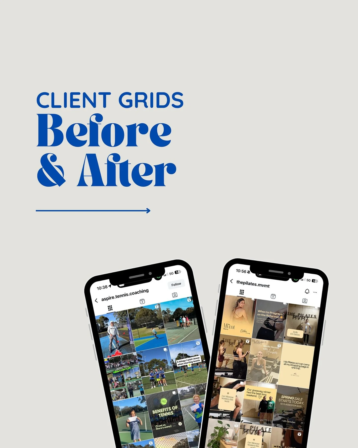 I&rsquo;d love to say the look of your grid doesn&rsquo;t matter, but it does 🙌🏼

Your grid is a visual reflection of your brand, helping people instantly understand who you are and what you&rsquo;re about. It doesn&rsquo;t need to be perfect, but 