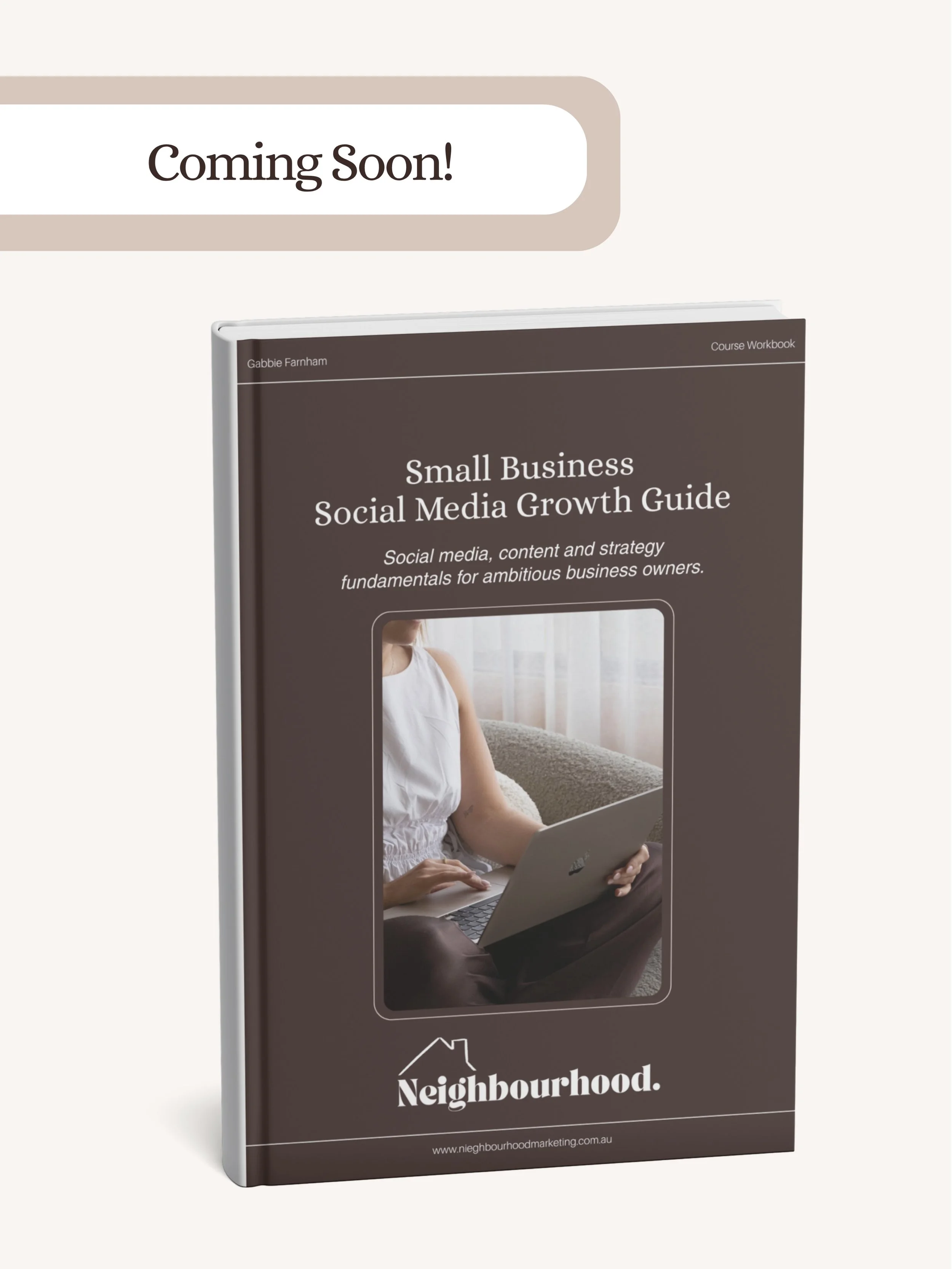 Coming Soon!! ✨

The Small Business Social Media Growth Guide is launching soon and I can&rsquo;t wait to share it with you. 

Covering your brand foundations, building an effective social media strategy, helping you understand platforms, content pil