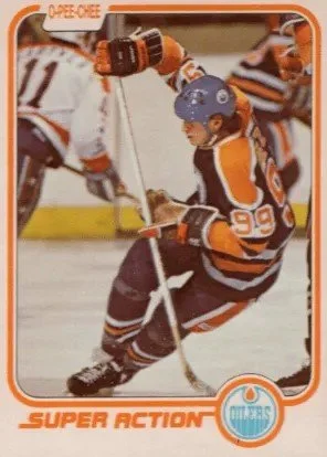 1981-82 O-Pee-Chee Super Action Wayne Gretzky