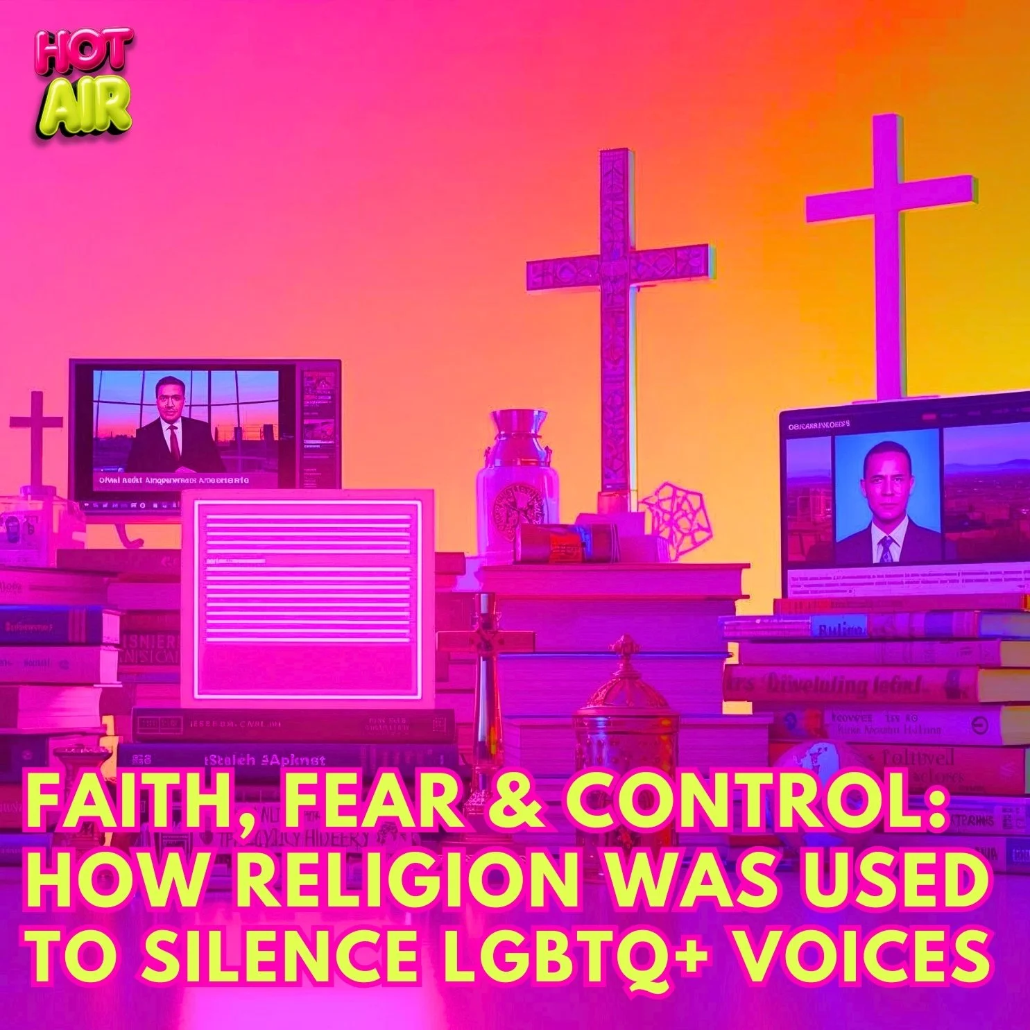 Ep.63 / Faith, Fear &amp; Control: How Religion Was Used to Silence LGBTQ+ Voices