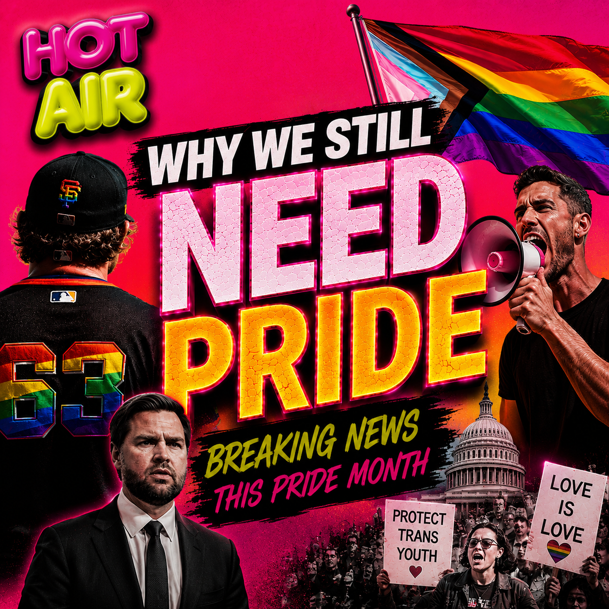 Ep.108 / Why We Still Need Pride: The San Francisco Giants Controversy, JD Vance &amp; The Growing Backlash Against LGBTQ Equality