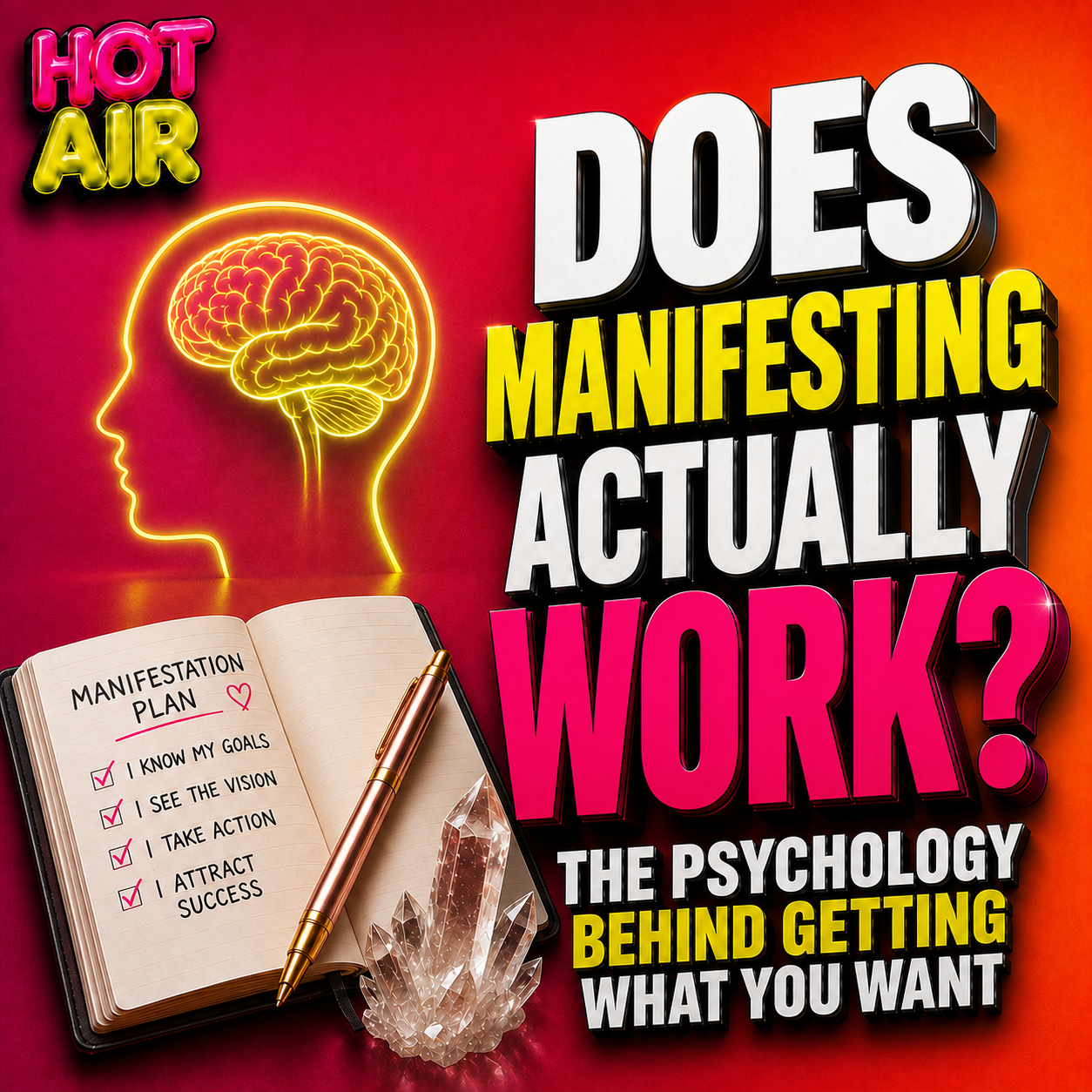 Ep.114 / Does Manifesting Actually Work? The Psychology Behind Getting What You Want