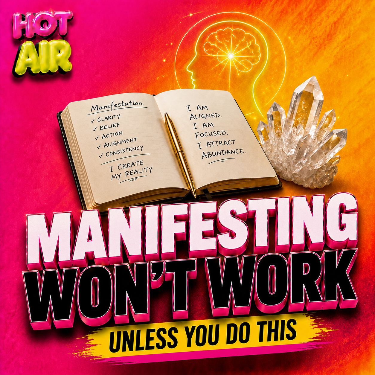 Ep.115 / Manifesting Won’t Work Unless You Do This