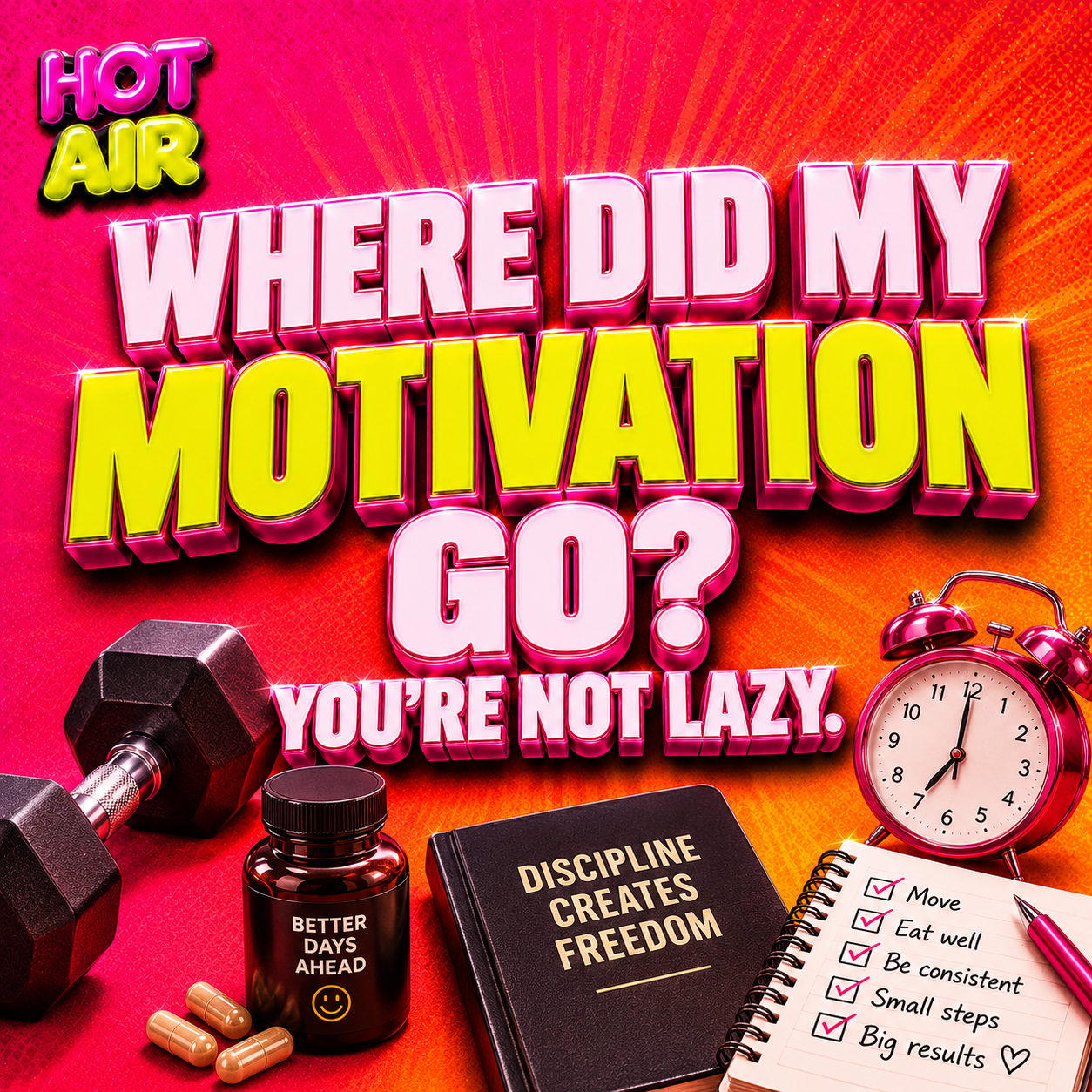 Ep.120 / Where F*ck Did My Motivation Go? Why You’re Not lazy
