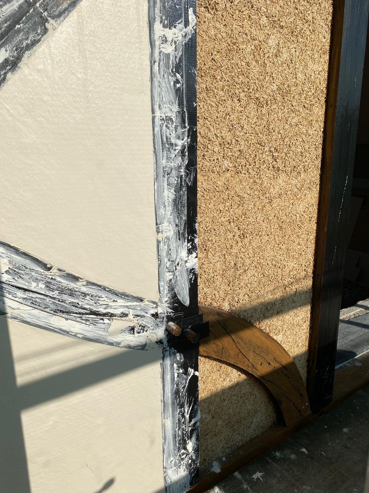 Hempcrete insulation
