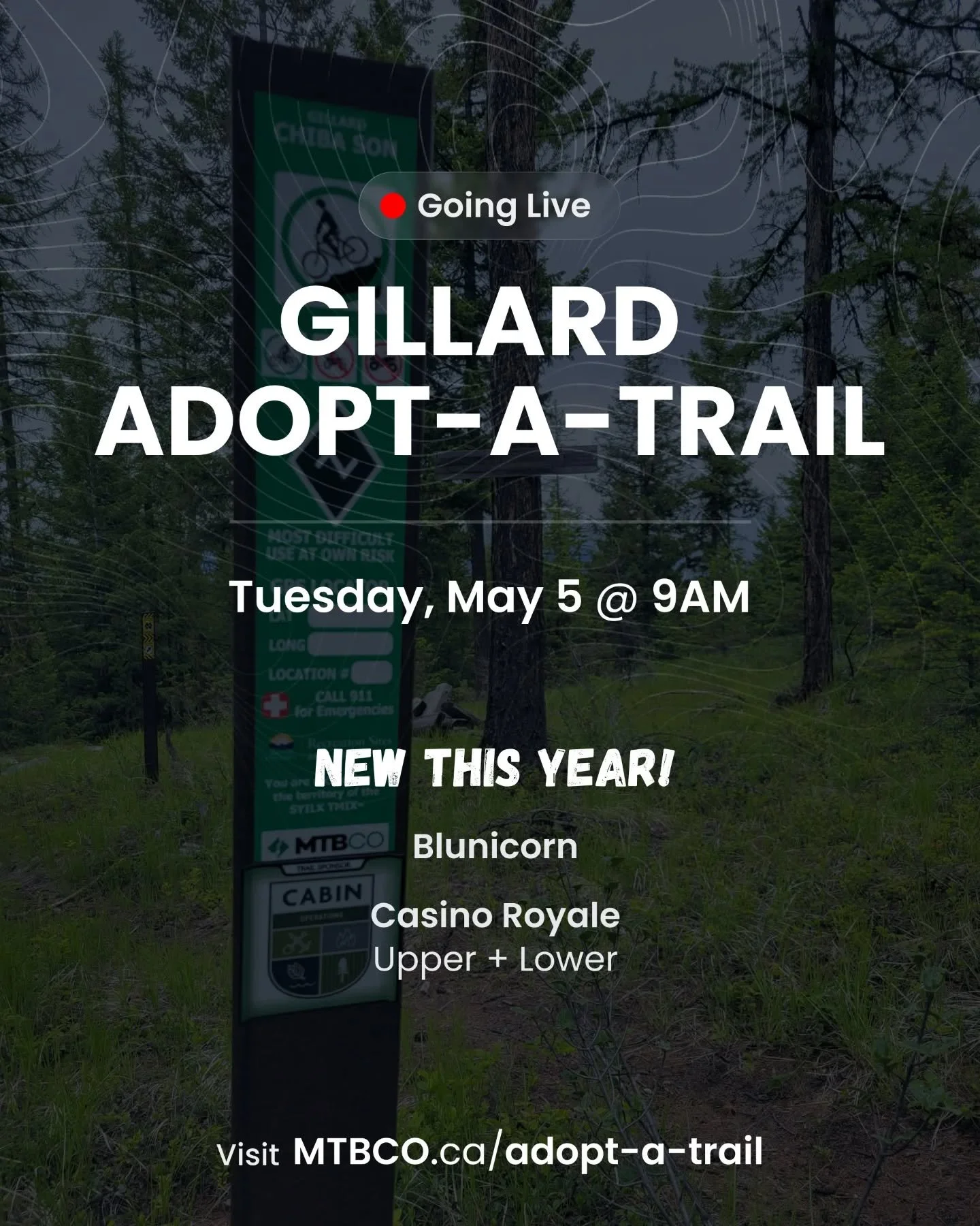 It&rsquo;s been a season of incredible progress at Gillard&mdash;from the flow of our newest blue trail, Blunicorn, to major overhauls on Snake&rsquo;s Back and Yo Mamma. Now, we&rsquo;re giving YOU the chance to put your name on the trails you love.