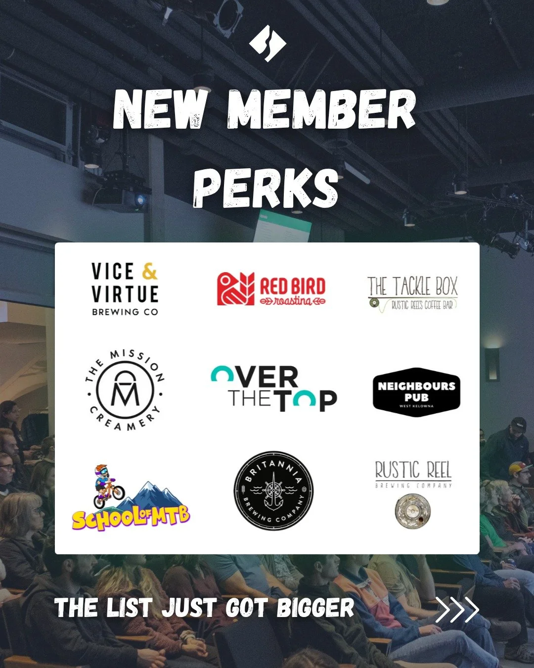 8 NEW PARTNERS. 16 TOTAL PERKS. YOUR MEMBERSHIP JUST DOUBLED IN VALUE. 💳🚀

The Perk Partner program just got a serious upgrade! We&rsquo;ve officially added 8 new local businesses to the roster, bringing us to 16 partners offering exclusive discoun