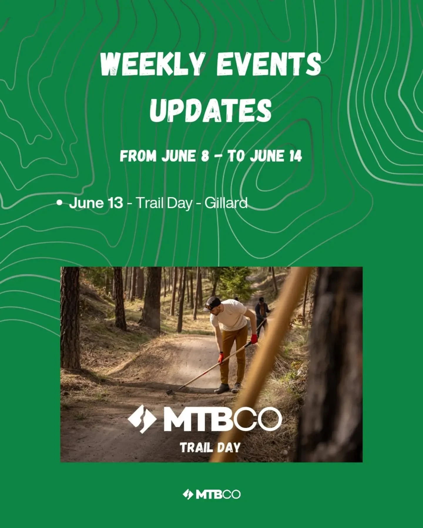 The weather is absolutely perfect, and your weekly schedule is officially set. From your favorite local shop social rides to a dedicated day of giving back to the dirt, here is how to get involved this week:

​Your Weekly Hit List:

​Tuesday, June 9 