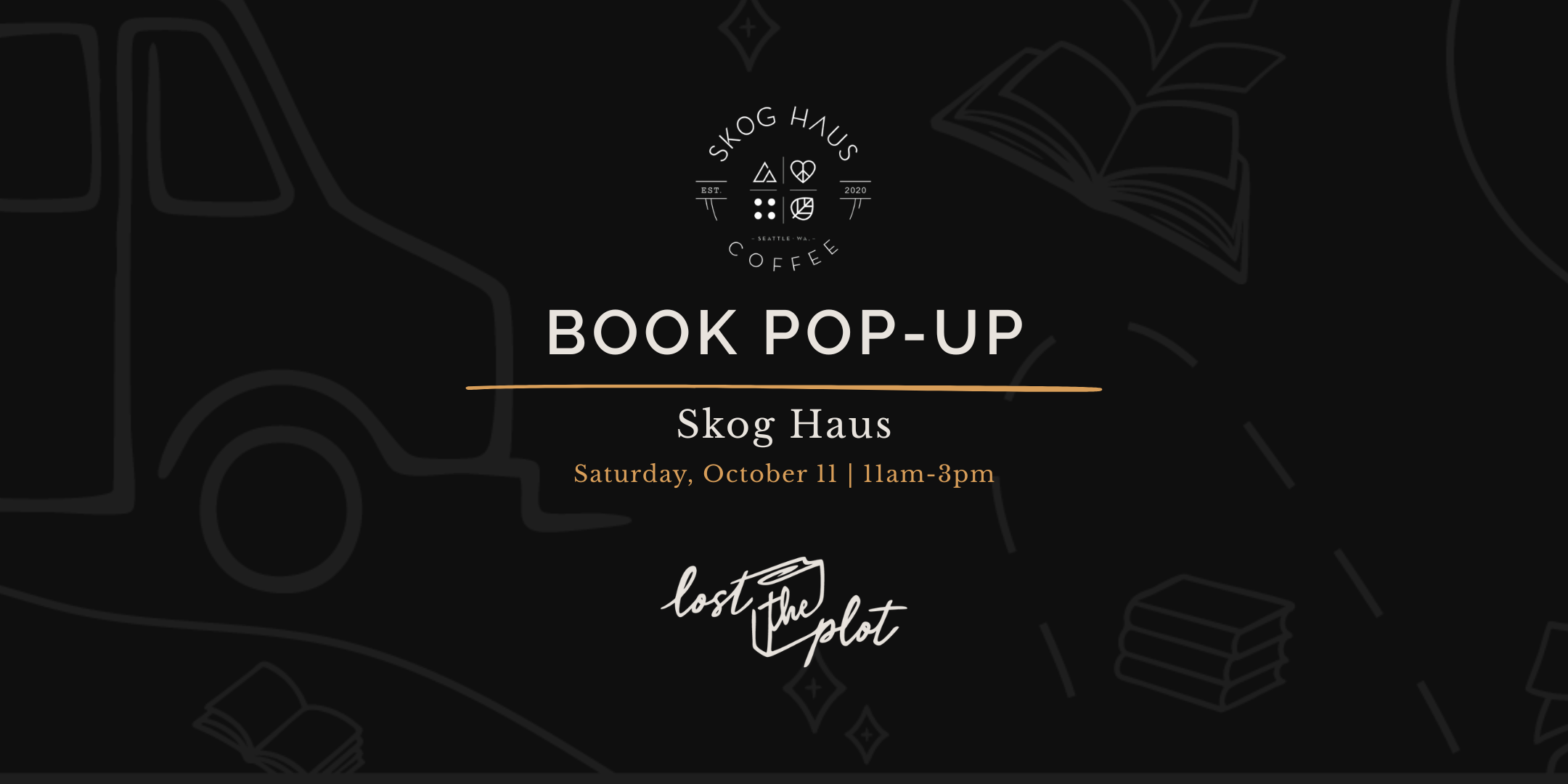 POP-UP BOOKS + COFFEE & TEA