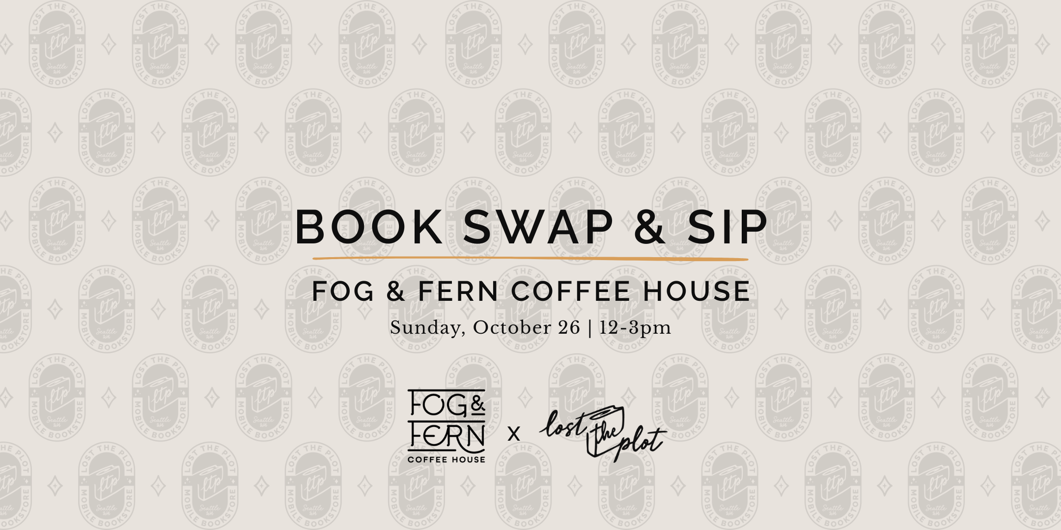 BOOK SWAP & SIP + READ-IN