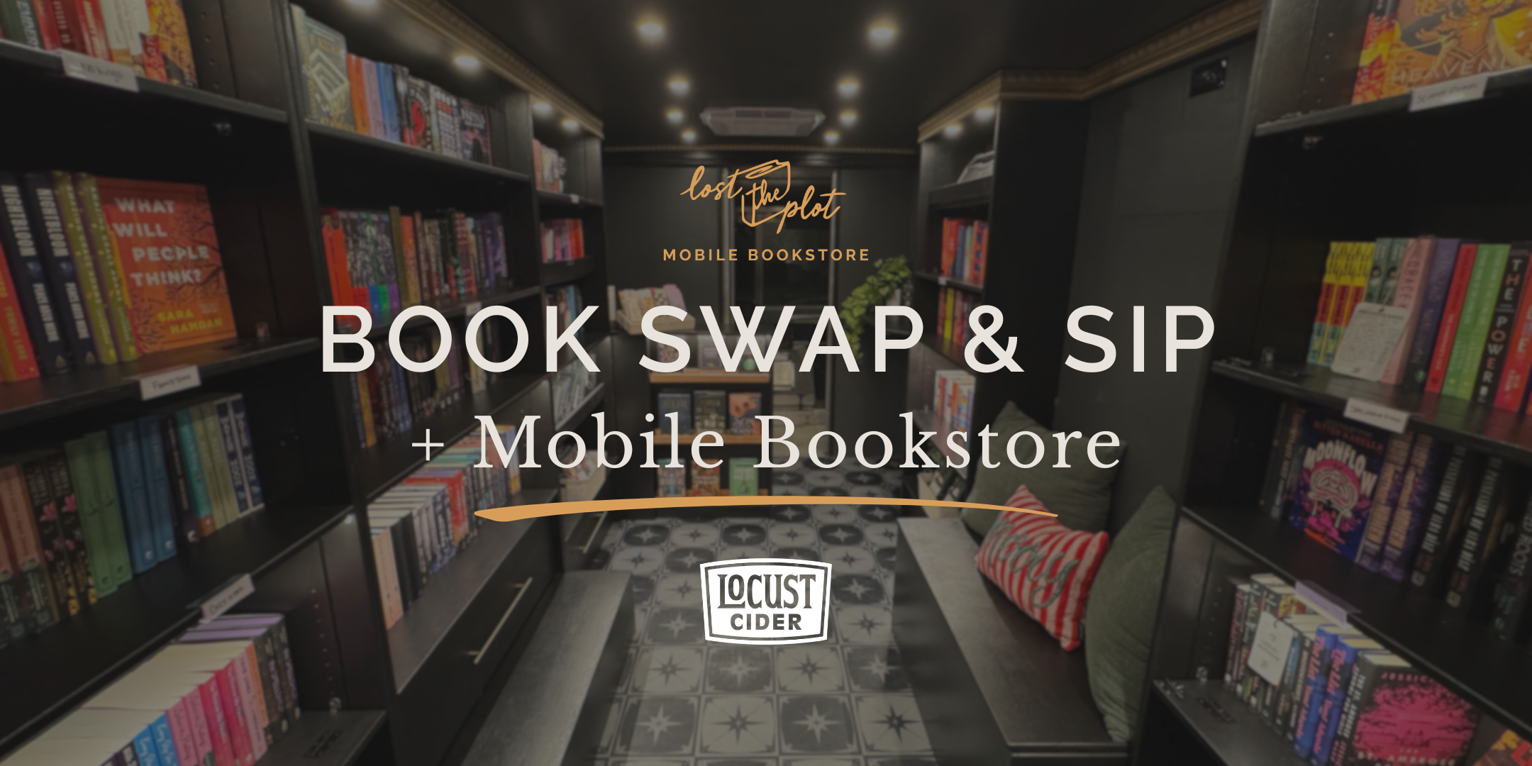 Book Swap &amp; Sip + Mobile Bookstore @ Locust Cider Woodinville