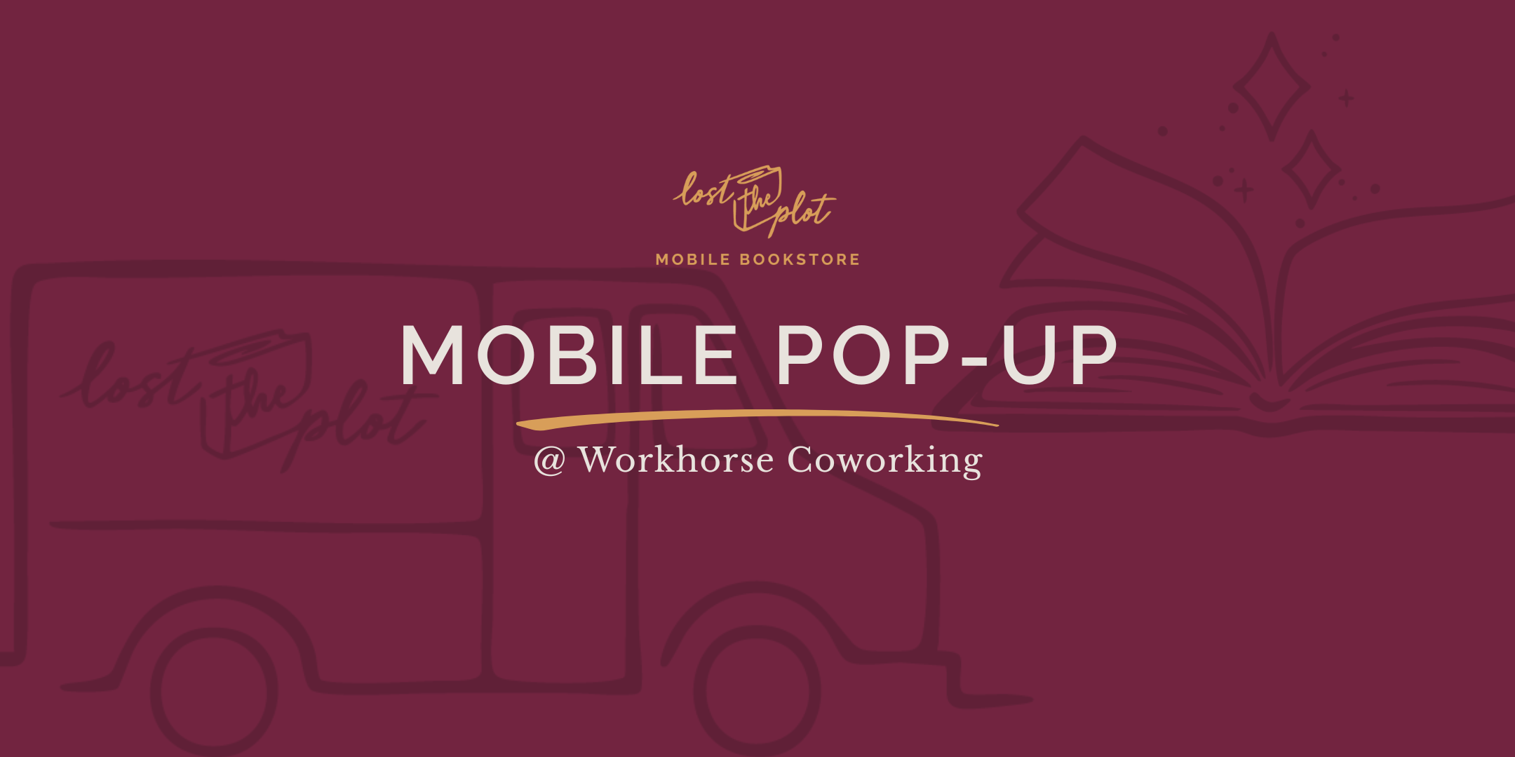 Mobile Bookstore Pop-Up &amp; Edmonds Art WAlk @ Workhorse Coworking