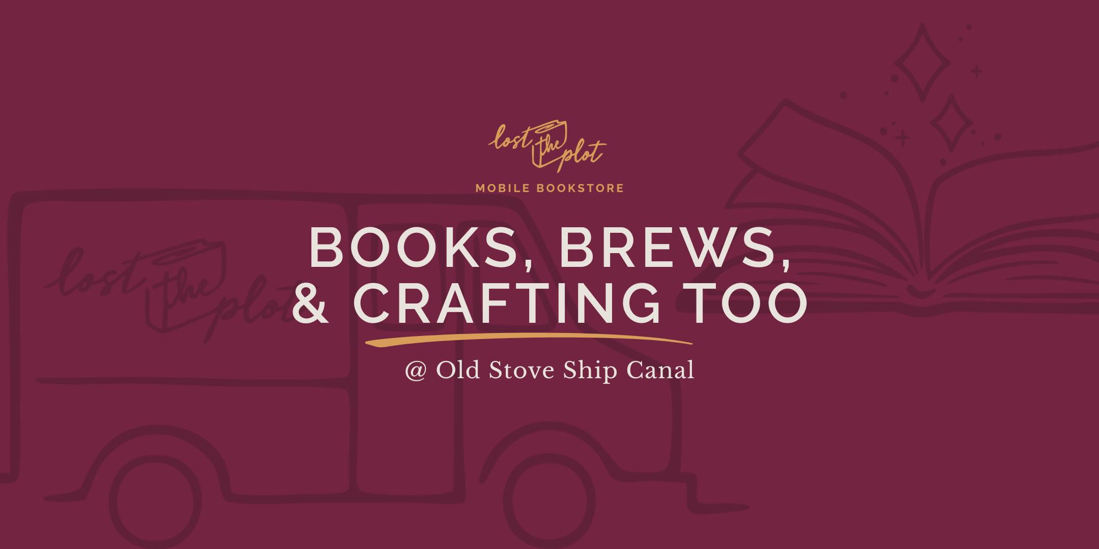Books, Brews, &amp; Crafting, Too @ Old Stove Ship Canal