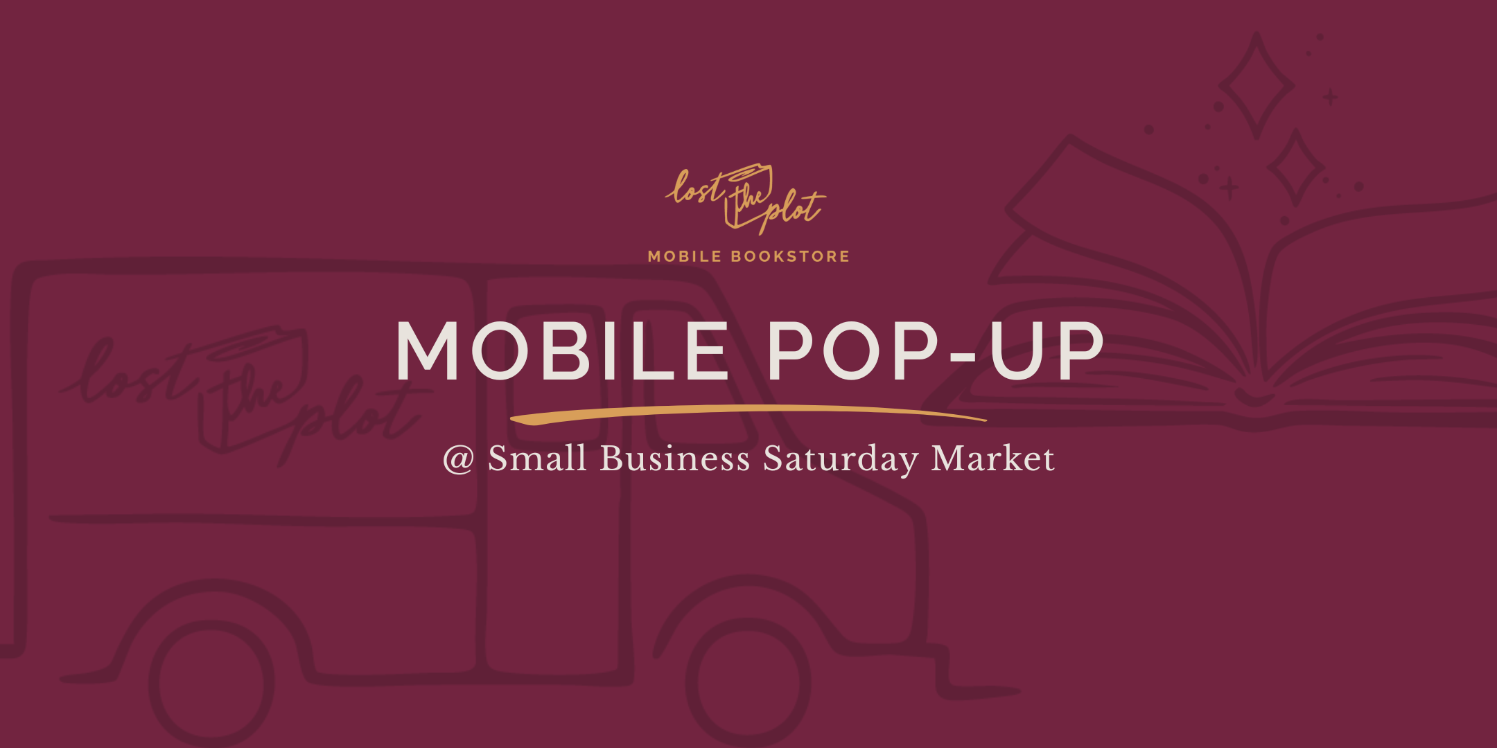 Mobile Bookstore Pop-Up @ Small Business Saturday Market