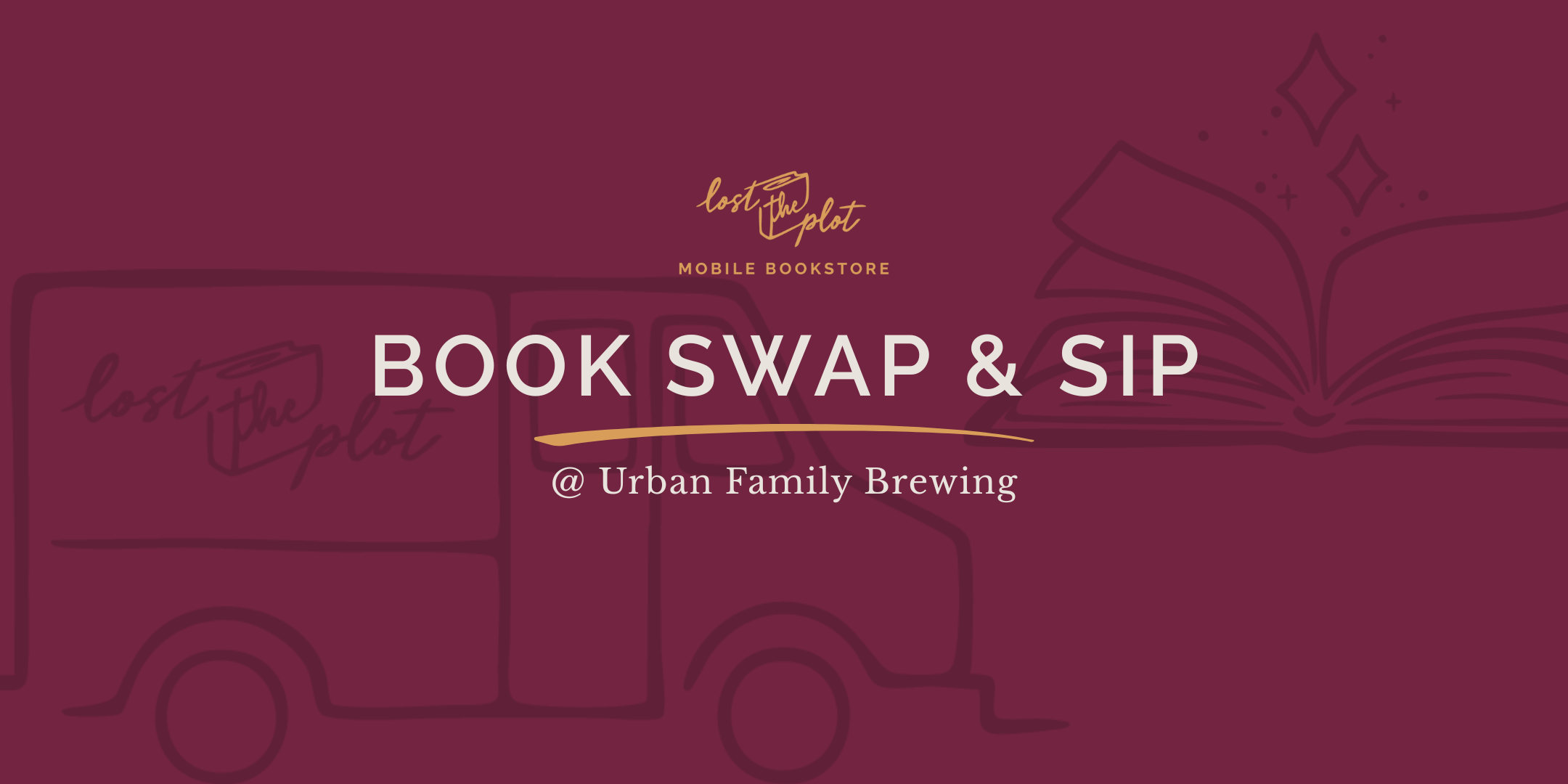 Book Swap &amp; Sip + Mobile Bookstore @ Urban Family Brewing