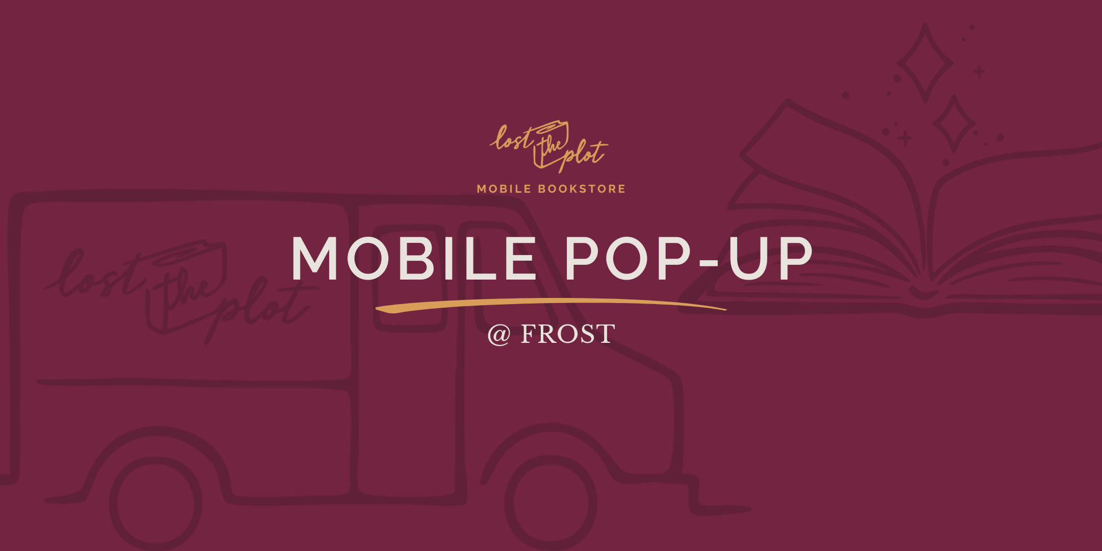 Pop-Up + Silent Reading (2-4PM) @ FROST Mill Creek