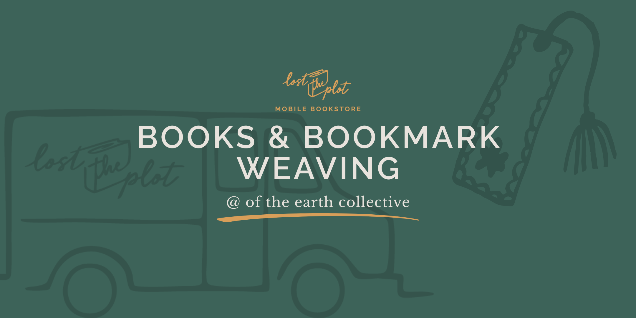 Books &amp; Bookmark Weaving Workshop @ of the earth collective