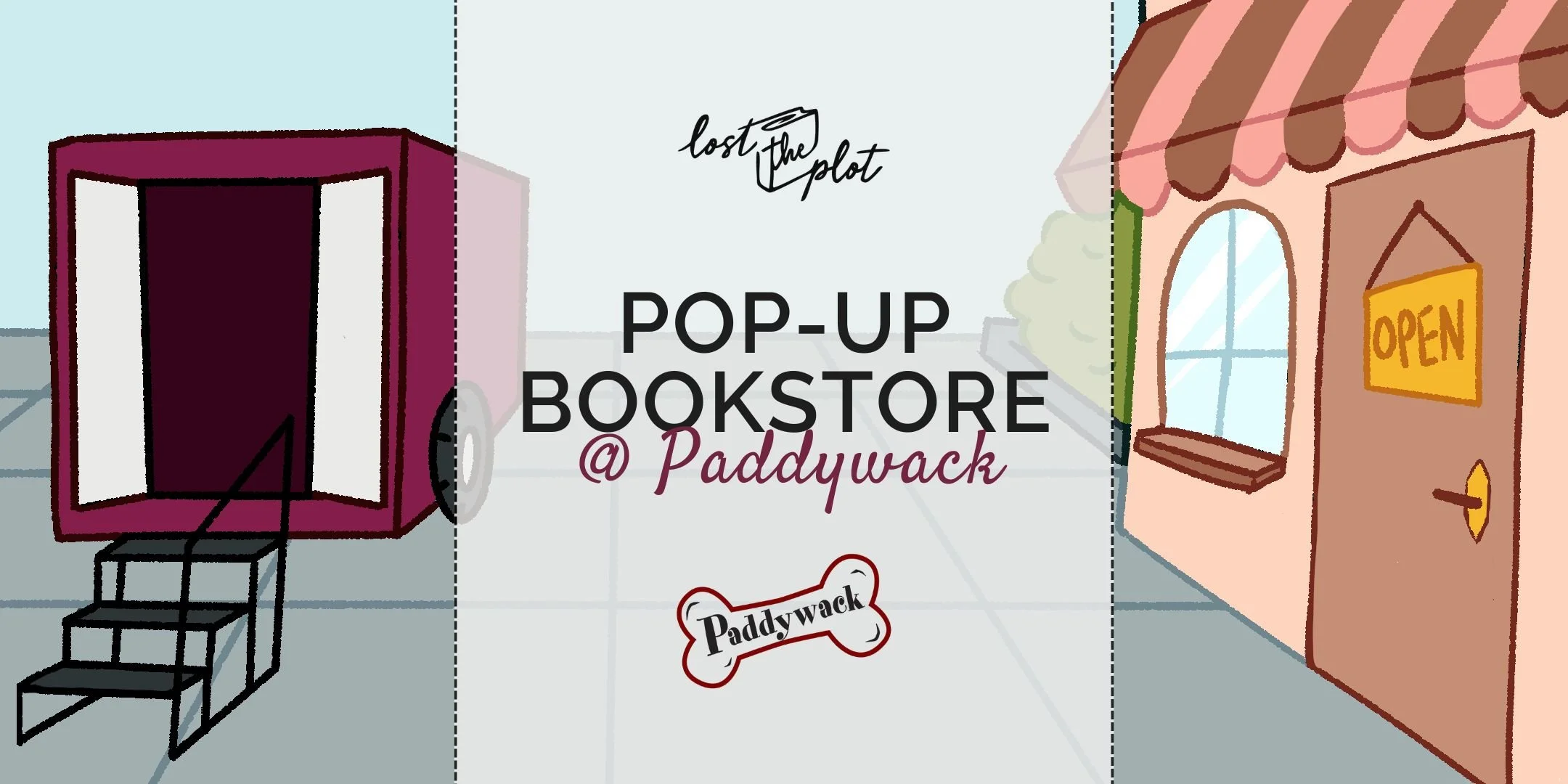 Mobile Bookstore Pop-Up @ Paddywack
