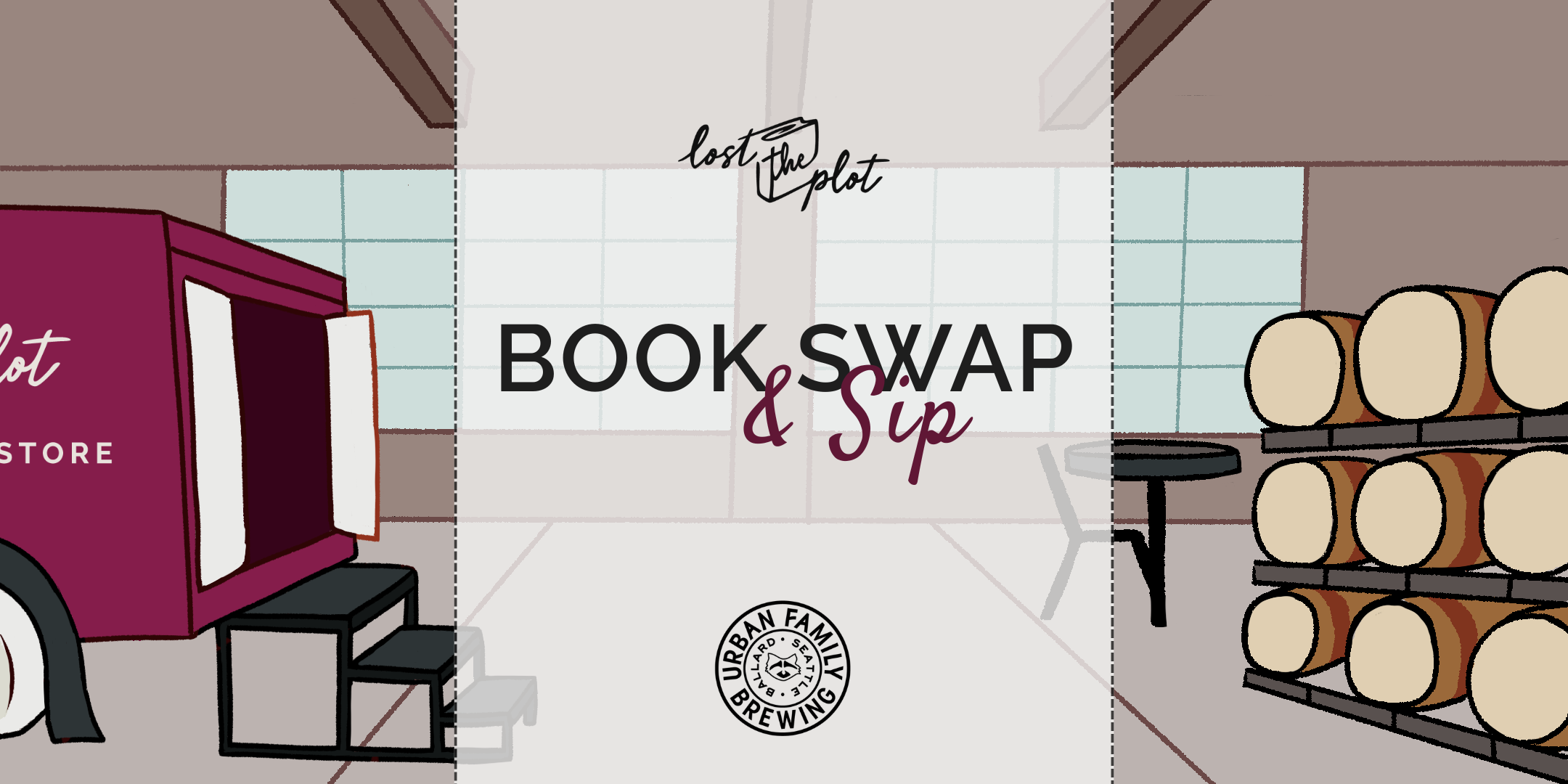 Book Swap &amp; Sip @ Urban Family Brewing