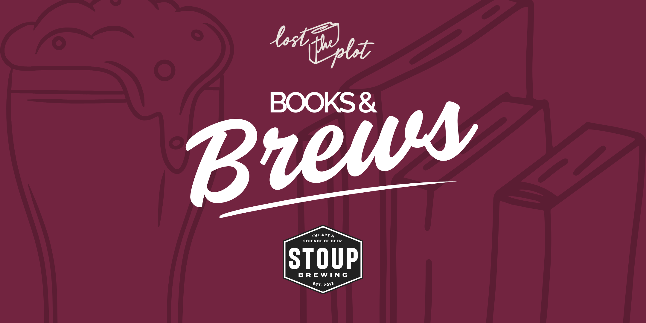 Books &amp; Brews Pop-Up @ Stoup Brewing Capitol Hill