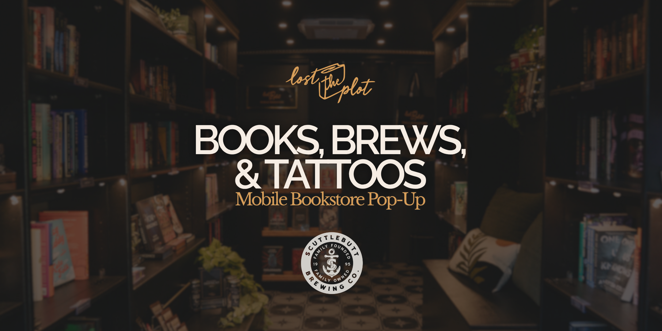 Books, Brews, &amp; Tattoos + Book Club @ Scuttlebutt Brewing Taproom