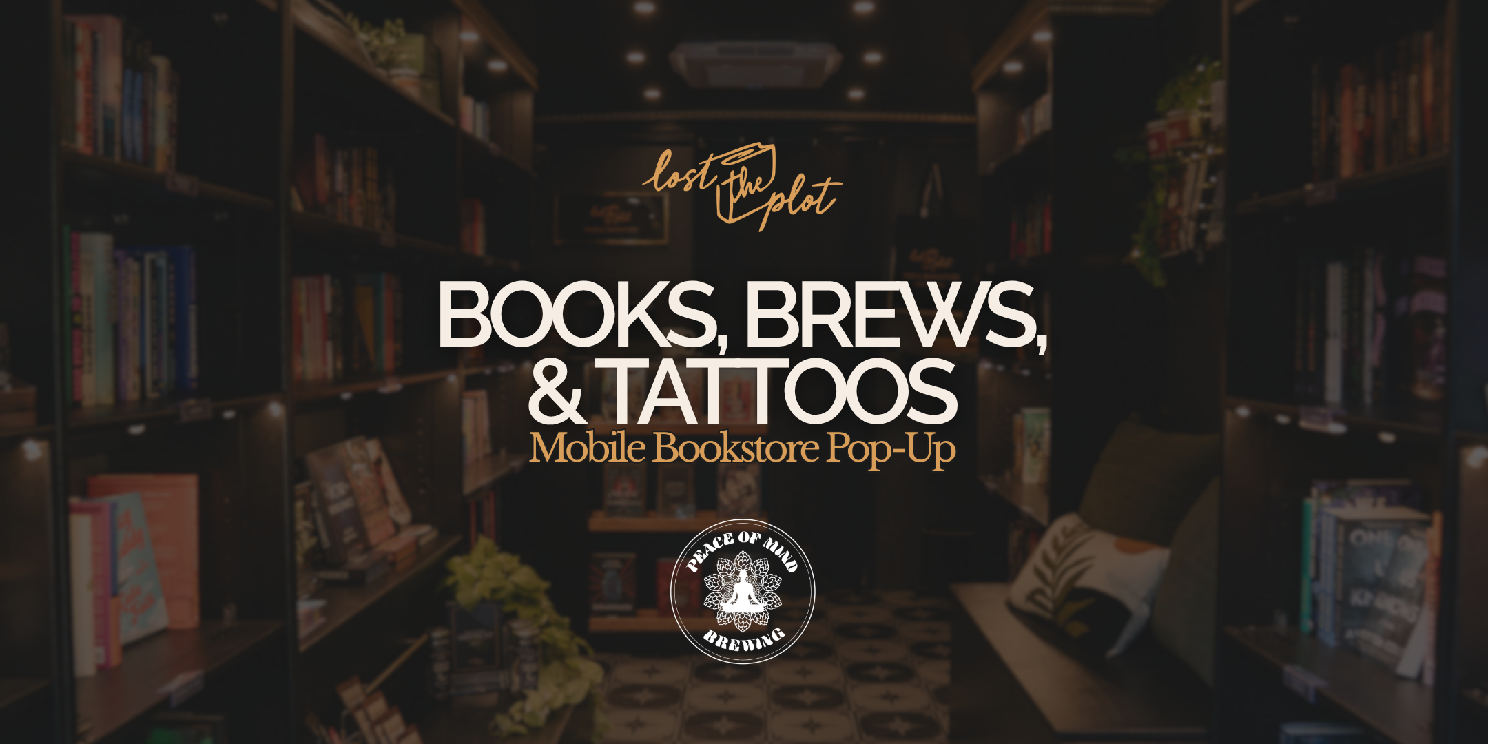 Books, Brews, &amp; Tattoos @ Peace of Mind Brewing