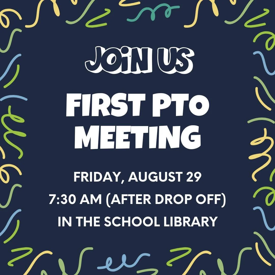 Come join us for our first general PTO meeting on Friday, August 29 at 7:30am in the school library, right after drop off. 

Come learn about what the PTO does at Carter and see how you can get involved! We would love to meet you and hear your though